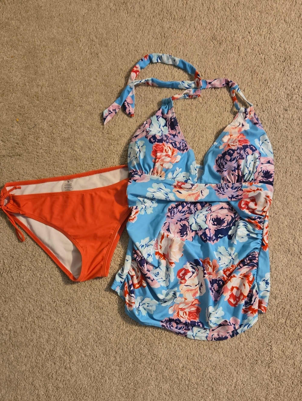 Floral Maternity Swimsuit